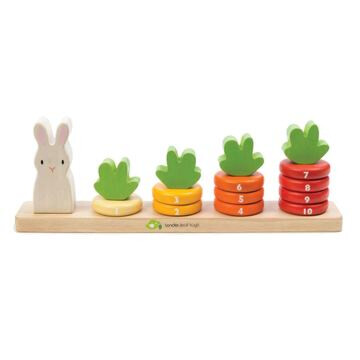 Tender Leaf Toys Counting Carrots 16pcs